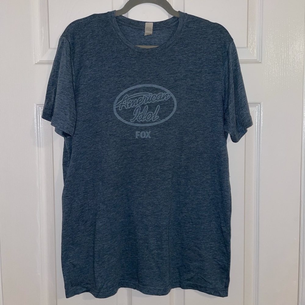 American Idol Fox Blue Unisex Next Level Apparel Graphic T-Shirt